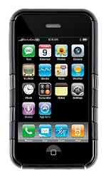 SwitchEasy Rebel Silicone Covered Crystal Case for iPhone 3G/3GS - Serpent Black