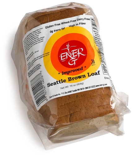 Ener-G Foods Seattle Brown Loaf, 16 Ounce Bags (Pack of 6) by Ener-G Foods