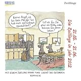 Produkt-Bild: Die Zwillinge -Mini- 2012: Sternzeichen-Cartoonkalender