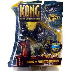 King Kong The 8th Wonder of the World Action Figure Kong Vs. Venatosaurus