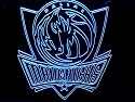 NBA Dallas Mavericks Team Logo Neon Light Sign