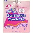 Baby Blanket SPF#45+ Towelette (Pack of 12) Clipstrip