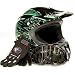 Adult Motocross Helmet Gloves & Goggles ATV Dirt Bike Motorcycle Green, Small