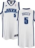 Carlos Boozer Jersey adidas White Swingman #5 Utah
