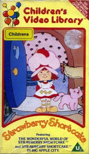 Strawberry Shortcake - The Wonderful World of - UK VHS PAL VIDEO
