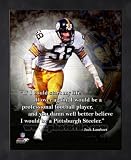 Jack Lambert Pittsburgh Steelers Pro Quotes Framed 8x10 Photo