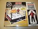 MICK FOLEY "HARDCORE BARB WIRE" WWE JAKKS WRESTLING SPRING RING W/FIGURE
