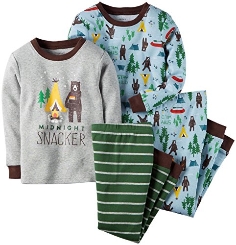 Carter's Baby Boys' 4 Piece PJ Set (Baby)