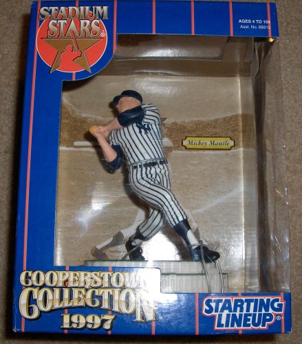Childrens Toyshop  Toys : 1997 MLB Starting Lineup Cooperstown Collection Stadium Stars - Mickey Mantle