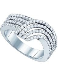 0.74CT-DIA INVISIBLE BAND