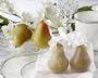 Candle The Perfect Pair Pear in Sheer Organza Bag with Leaf Tag (24 per order) Wedding Favors