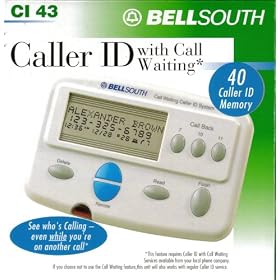 Bellsouth Caller ID with Call Waiting CI 43 by BellSouth