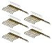 Closet Complete Premium Quality, True-Heavyweight, Virtually-UNBREAKABLE Velvet Hangers, Ultra-Thin, Space Saving, No Slip, 360° SPIN, Chrome Hooks, Camel, Set of 50 (Pack may vary)