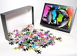 Photo Jigsaw Puzzle of Red SHINER Fish - 3 in circle from Ardea Wildlife Pets