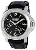 Panerai Men's PAM00090 Luminor Power Reserve Black Dial Watch