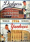 World Series Program 1956 Brooklyn Dodgers (home) vs New York Yankees