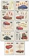 Disney Pixar Cars Tattoos - Set of 10 Tats
