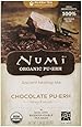 Numi Organic Tea Chocolate Pu-erh, Full Leaf Black Tea, 16 Count Tea Bags