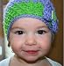 Crochet pattern, lace baby hat with bow includes 5 sizes...