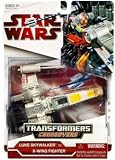 Star Wars Transformers Crossovers - Luke & X-Wing Fighter