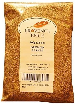 Provence Epice - Origano leaves from France, large bag (3.53oz) by Provence Epice