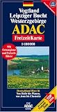 ADAC FreizeitKarte, Bl.16, Vogtland, Leipziger Bucht, Westerzgebirge: Von Halle bis Plauen, von Jena bis Chemnitz. Die sch�nsten Freizeit-Ziele. Mit Freizeitf�hrer und Ortsregister