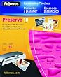 Fellowes 52042, Glossy Pouches - Letter, 10 mil, 50 pack