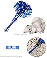 3 Cat Teasers Cheerleading Pom Poms Style with Soft Crinkle Streamers by ViviPet cat toy cat wand