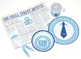 Mud Pie Baby CEO Feeding Set with Placemat