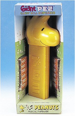 Pez Giant Woodstock Dispenser Peanuts Character