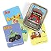 Matching Card Game for Toddlers Age 2-5, Memory Game, Educational Toy, Construction Trucks Diggers