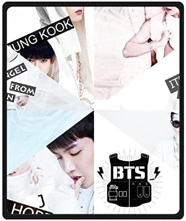 Hot Kitchen Custom BTS High Quality Thermal Fleece Throw Blanket 50" x 60"