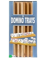 From Amazon.com. Click for details:
 Toy: POOF-Slinky - Ideal Solid Wood Domino Tray Organizer, 4-Pack, 0X5304 - Ideal Toy: POOF-Slinky - Ideal Solid Wood Domino Tray Organizer, 4-Pack, 0X5304 - Ideal