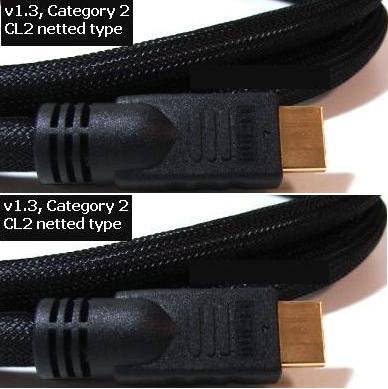 PTC Premium 3ft HDMI 1.3 Certified 24AWG Gold Plated for Blu-Ray, PS3, Xbox, HD-DVR, etc.