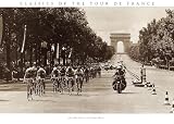 1975 Tour Finish On The Champs Elysees by Presse E Sports 31 x 18.75  Canvas Art