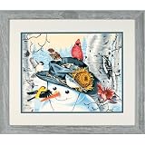 Eigenschaften Dimensions 91292 / Sunflower Snowman Schneemann Malen nach Zahlen mit Acrylfarben