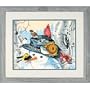 Paint By Number 14 Inch X11 Inch -Sunflower Snowman
