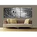 "Ripple Effect" Modern Abstract Metal Wall Art Painting Decor Sculpture