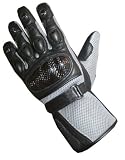 CARBON KEVLAR Motorcycle Mesh & Leather Bike Gloves