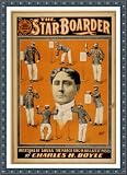 Historic Framed Theater Poster (XL), The starboarder that funny show