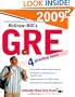McGraw-Hill's GRE, 2009 Edition (Mcgraw-Hill's Gre (Book Only))