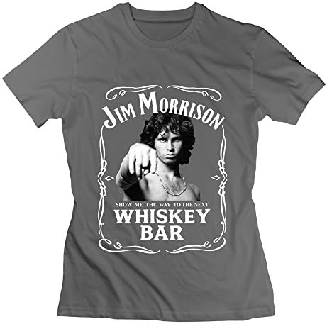 Roshow Women's Jim Morrison The Doors Show Me Next Whiskey Bar Tshirts