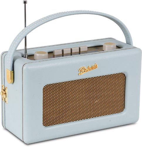 Revival R250 portable (UKW / MW-Tuner Retro-Radio) duck egg