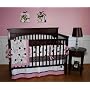 Alli Taylor Circle Time Pink 6 Piece Crib Set