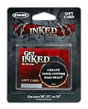 Evans Inked By Evans Custom Bass Drum Head Gift Card