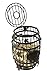ESK Collection Wine Barrel Cork Storage Cage