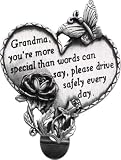 Pewter Visor Clip - Grandma, You Are More Special