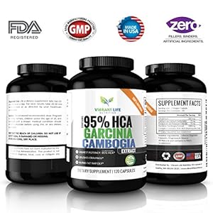 Garcinia Cambogia 100% Pure Extract 60 Day Supply | Weight Loss Pills, Proven Results | 1400mg Ultra High Purity of HCA Extra Strength - Massive 120 Capsules