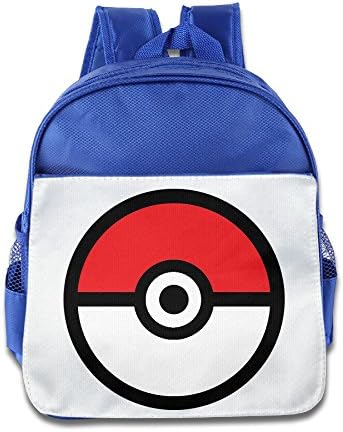 XHANY Kid¡®s Pokeball Poke-mon Logo School Backpacks/Bags For Unisex RoyalBlue