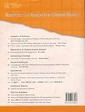 Research in Chinese Studies Feb 2008 0253-2875 Newsletter #105 V27 No 1